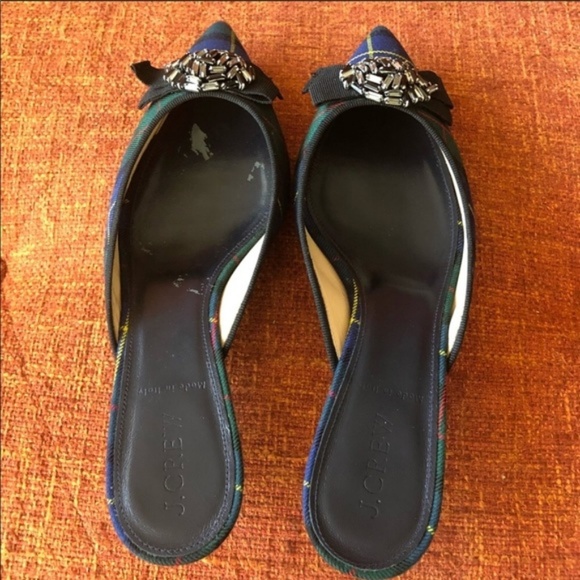 J.Crew tartan kitten heels - Picture 7 of 8